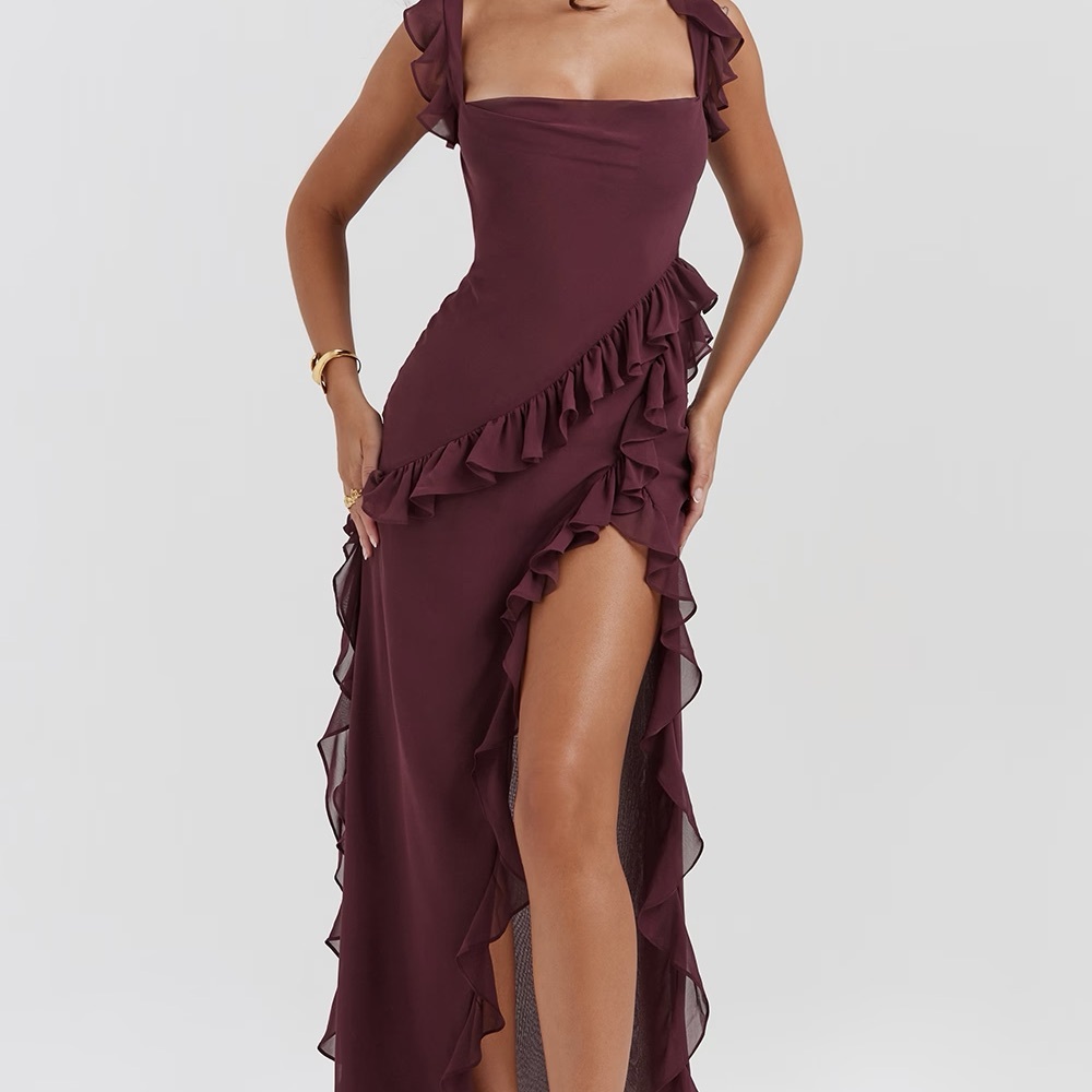 SOLD OUT House of CB Ariela Dress in Mulberry